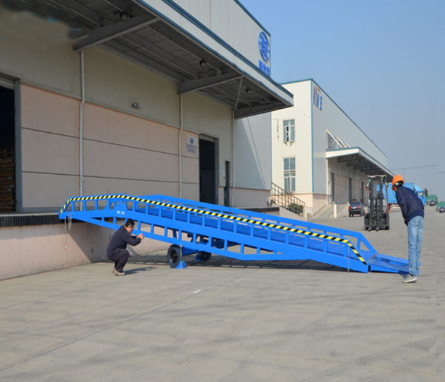 文山移动式登车桥应用
